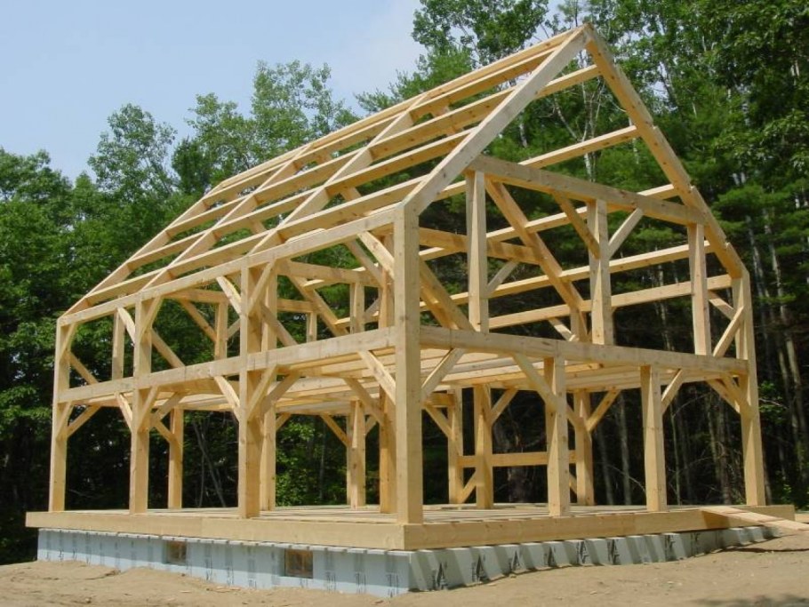 Фахверк узлы каркаса