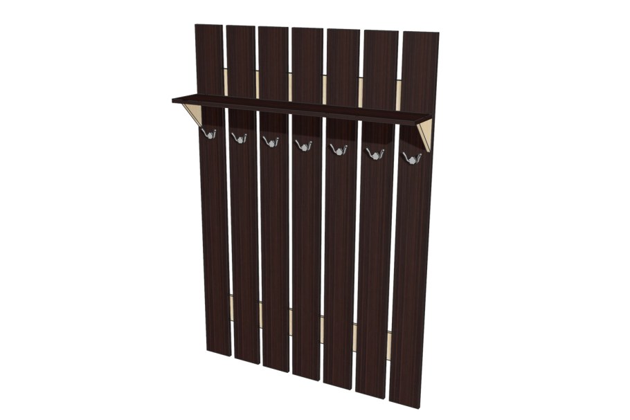 Вешалка № 11 (венге-дуб)