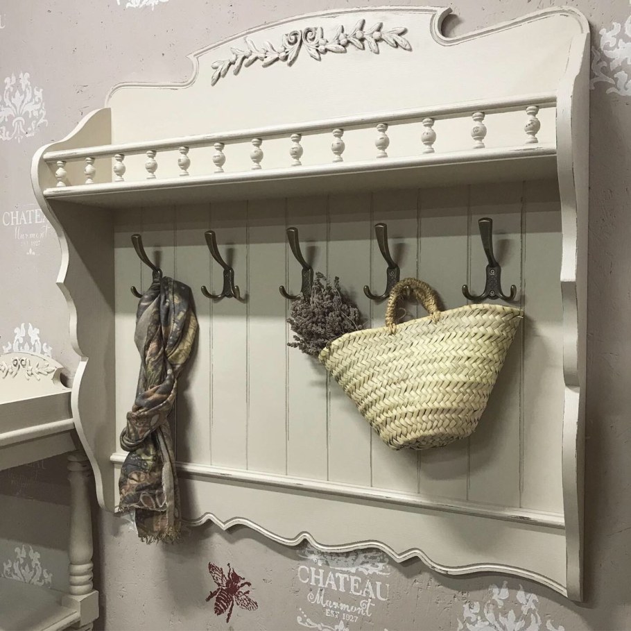 Вешалка с полкой в прихожую