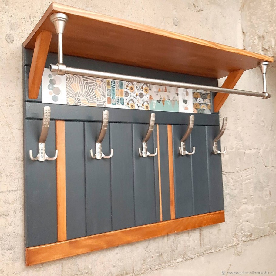 Вешалка настенная MT-71034