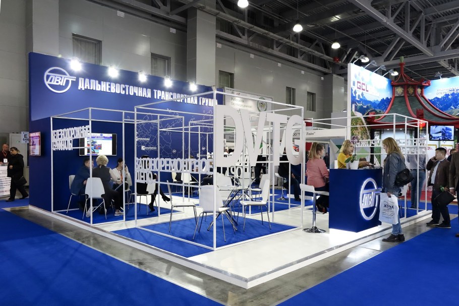 Стенд Латвии TRANSRUSSIA