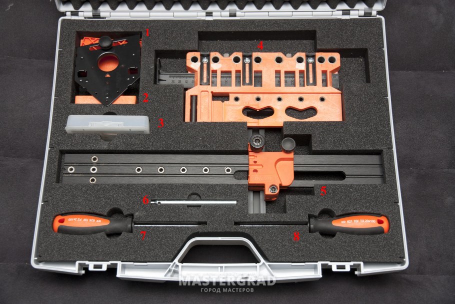 Чемодан сборщика Blum