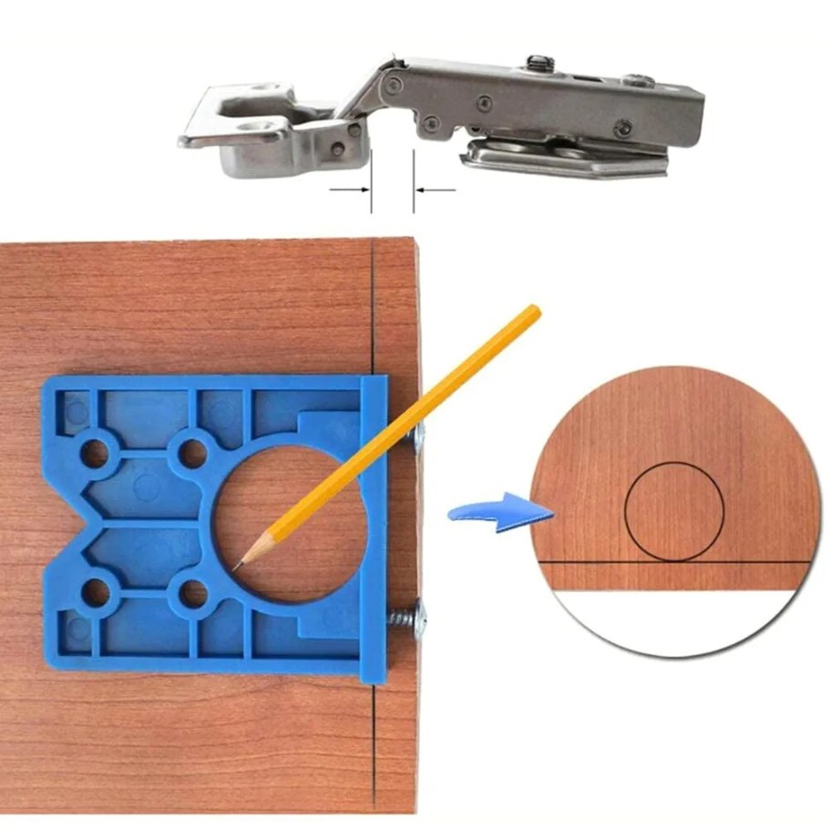 Кондуктор для врезки петель 35 мм Kreg