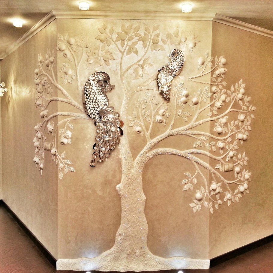 Объемная штукатурка