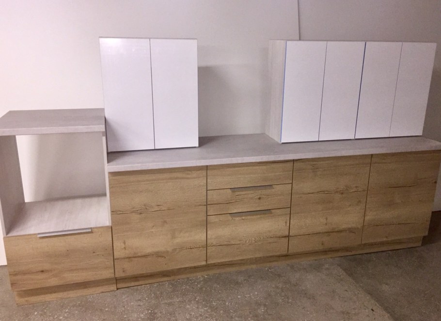 Дуб Галифакс белый мебель