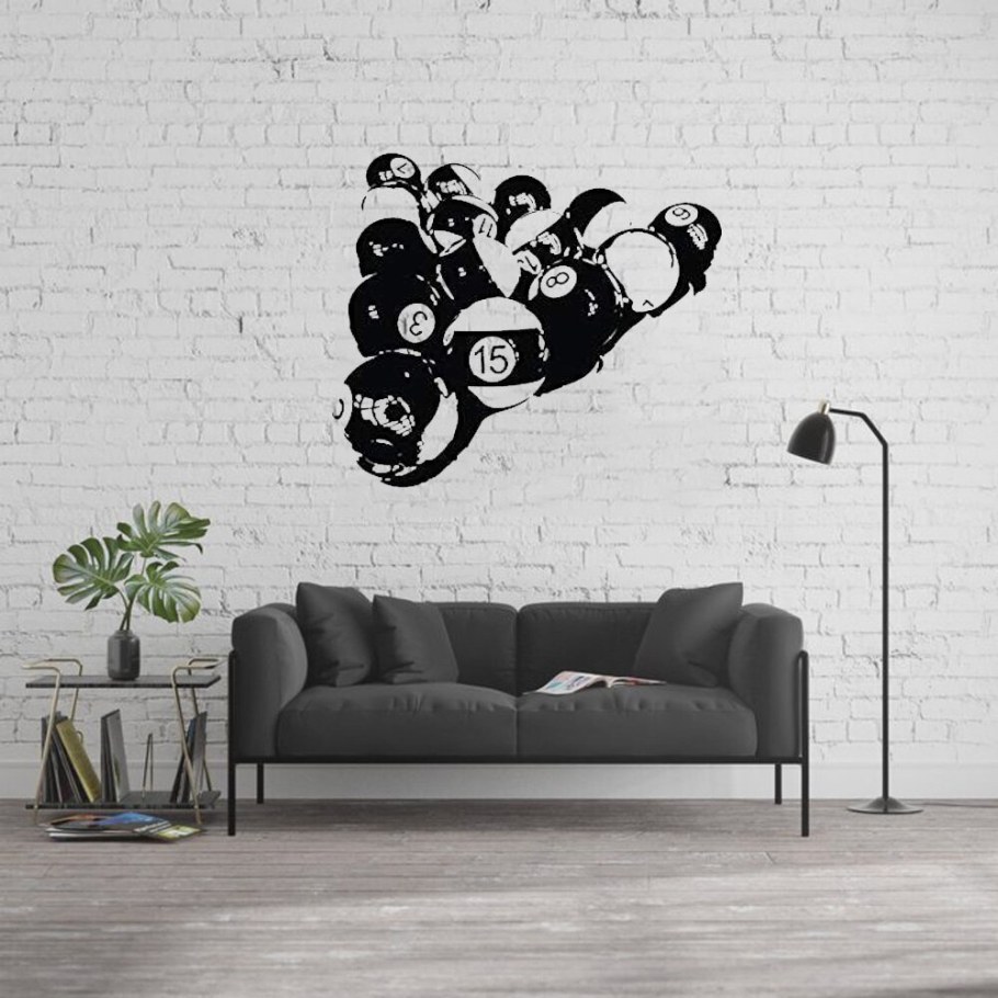 Наклейки на стену молодежные