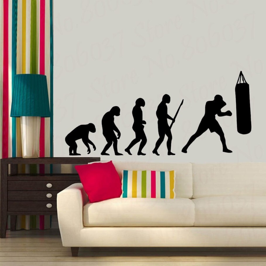 Интерьерные наклейки широкоформатная