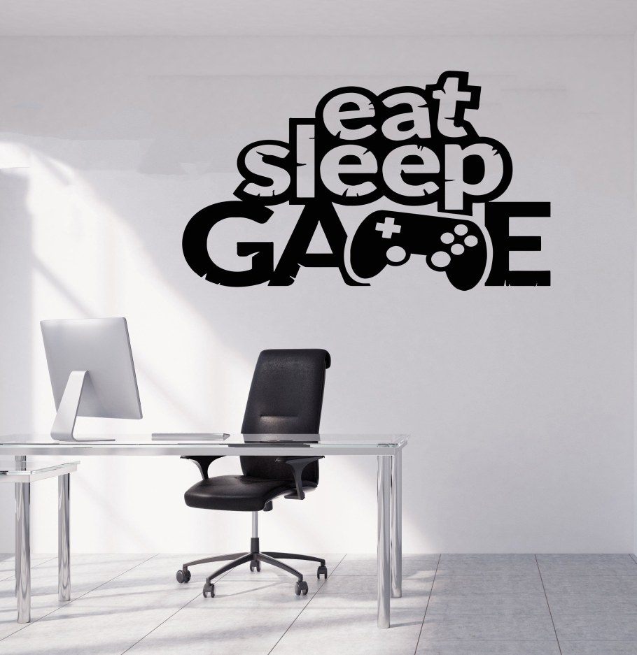 Наклейка интерьерная большая на стену еда