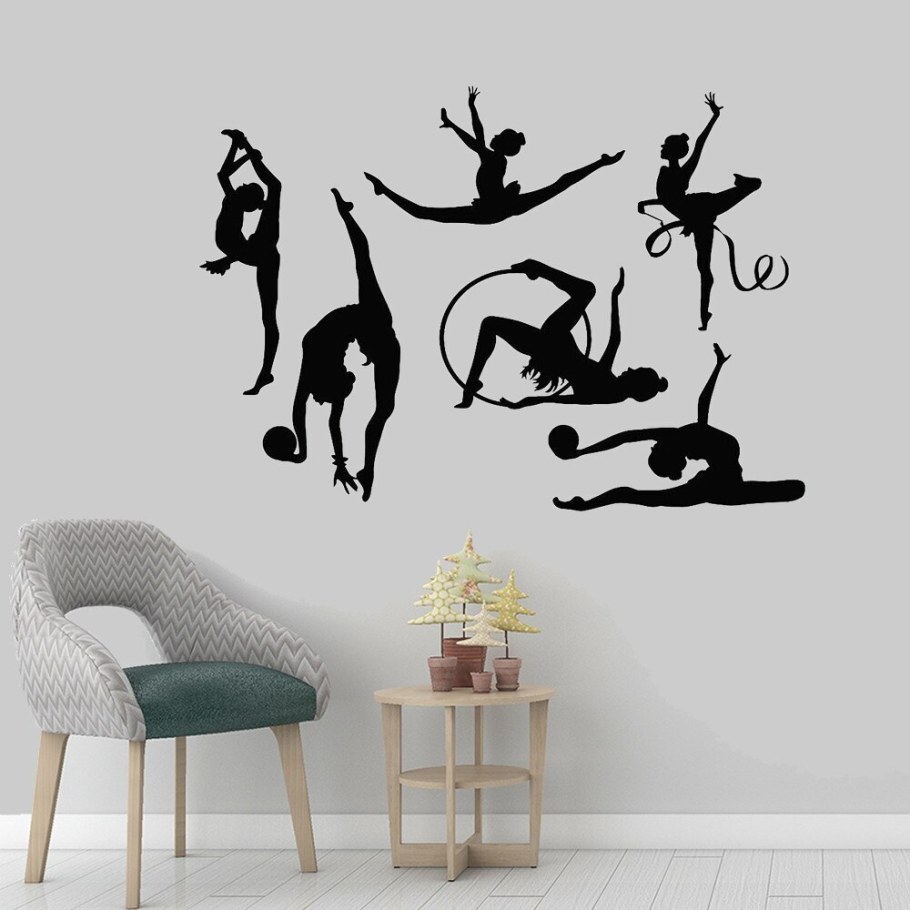 Интерьерные наклейки на стену в прихожую