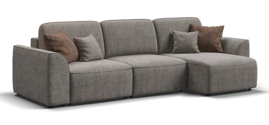 Диван King шенилл IQ серый