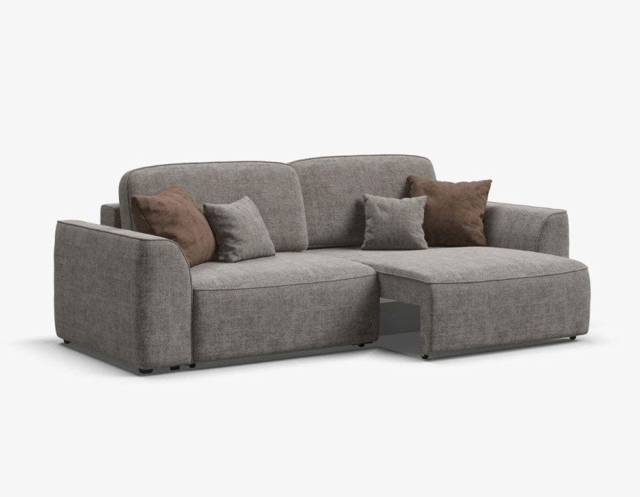 Диван King шенилл IQ серый