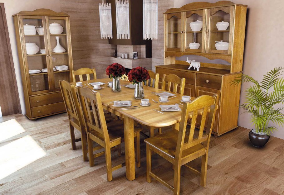 Красивая деревянная мебель