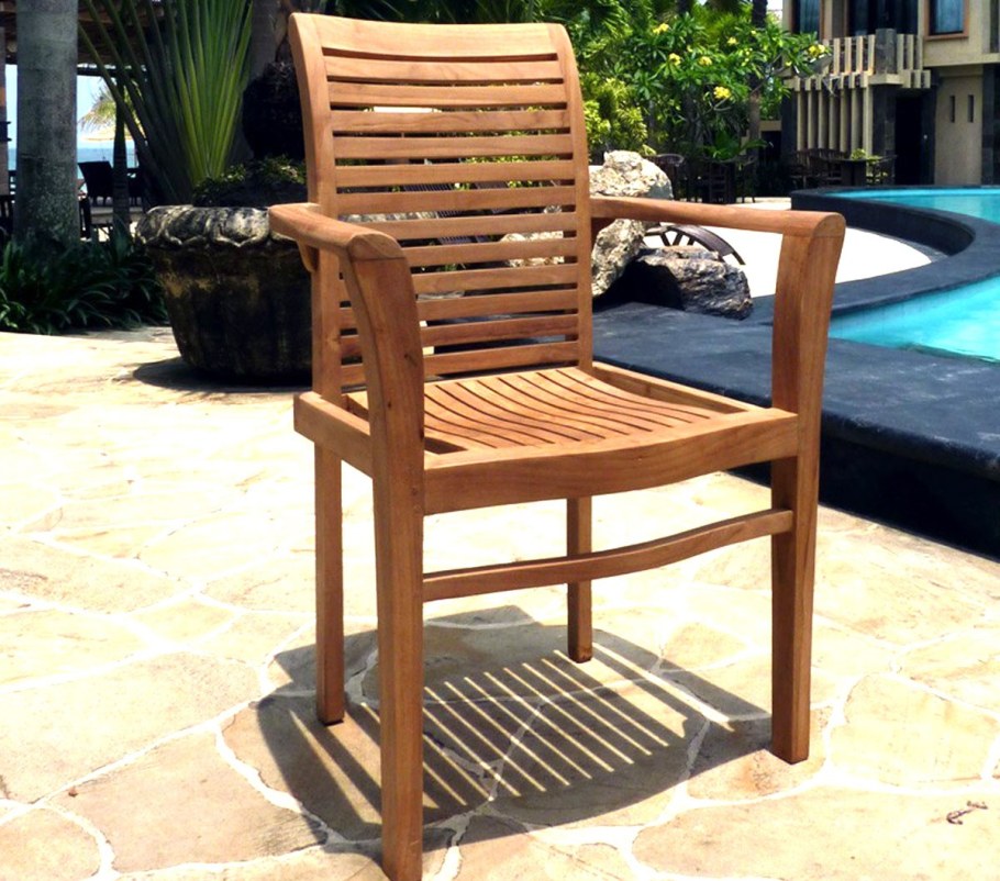 Стул из тика Индонезия