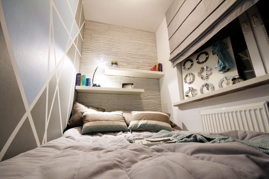 Интерьер маленькой спальни 6 кв.м