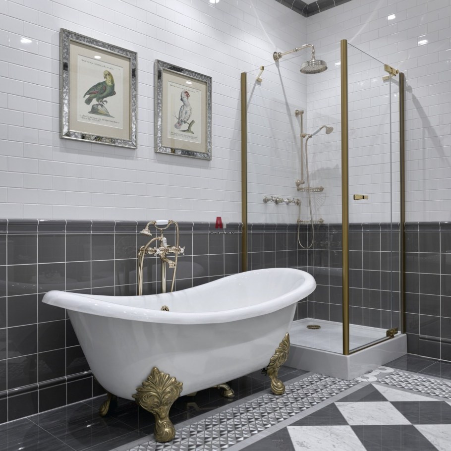 Ванна в английском стиле
