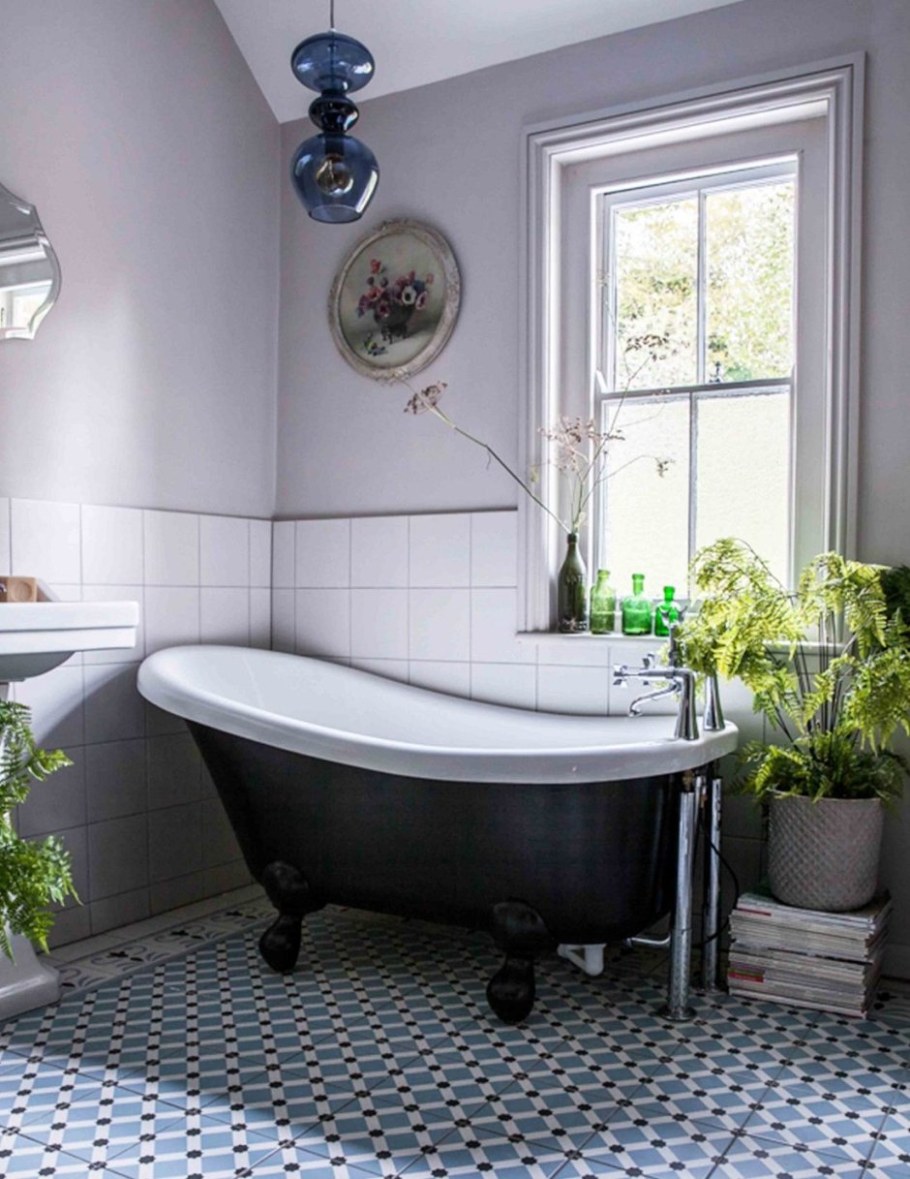 Ванная в английском стиле