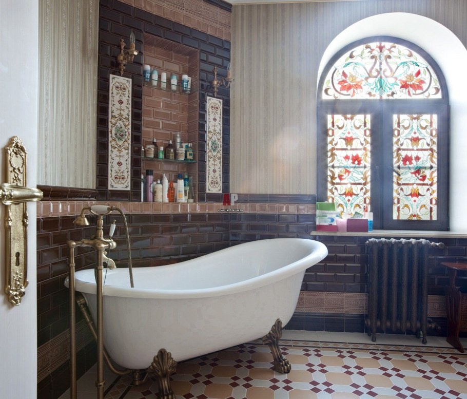 Ванная в английском стиле