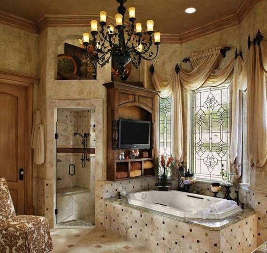 Ванна в старинном стиле