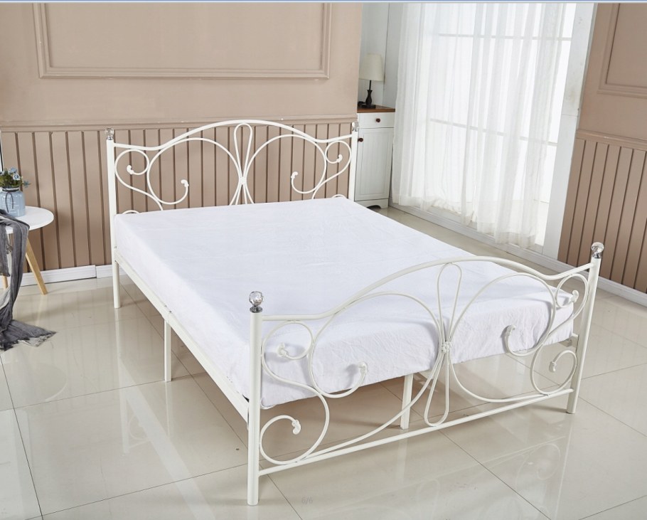 Кровать 130*200 металл