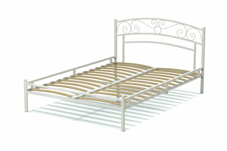 Металлическая кровать 140х200 аристо