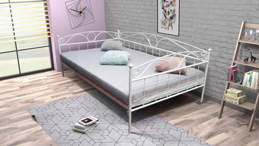 Кровать металлическая Evita 120x200