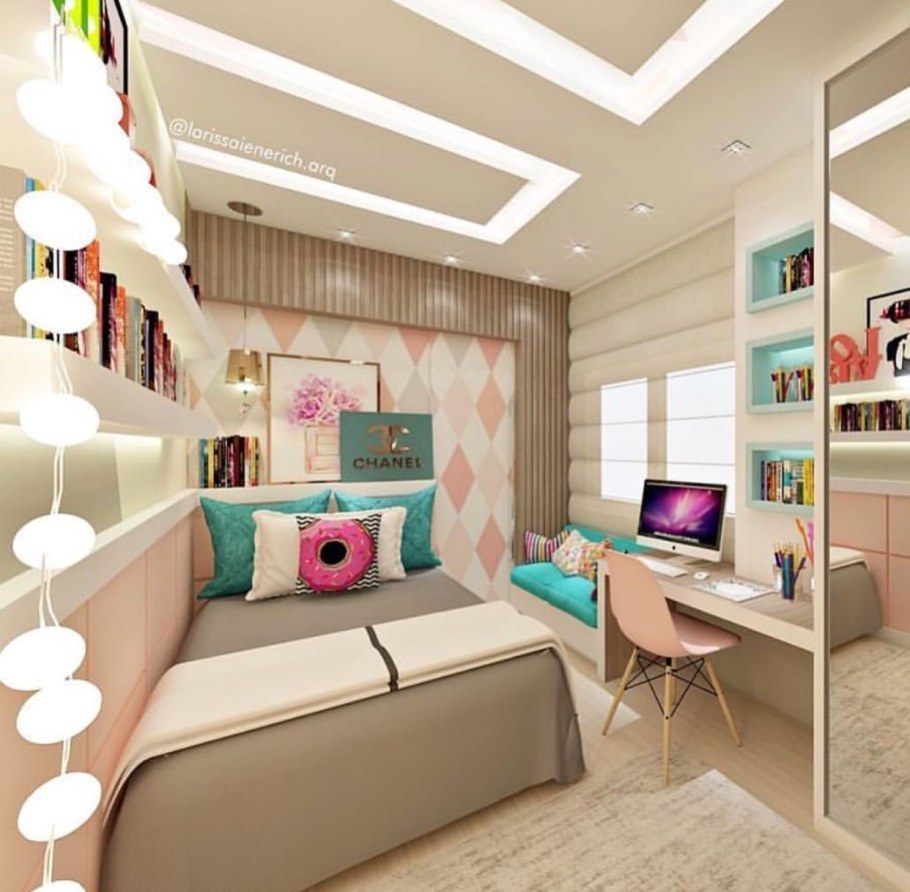 Проекты комнат для подростков девочек