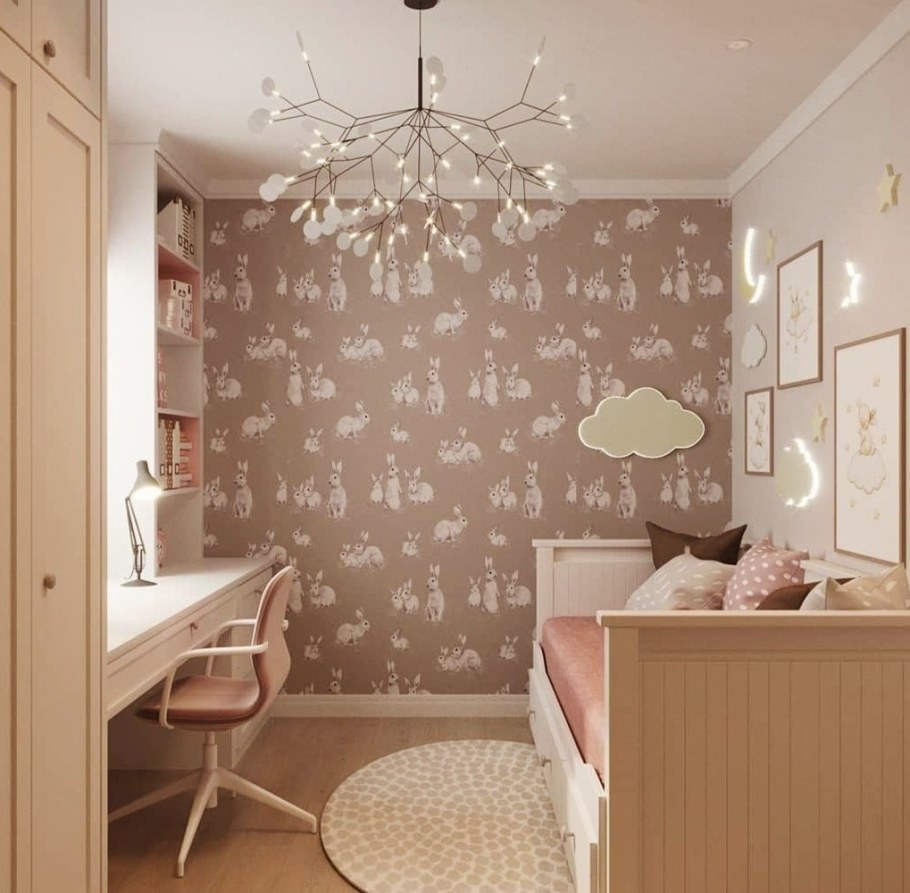 Детская в светлых тонах