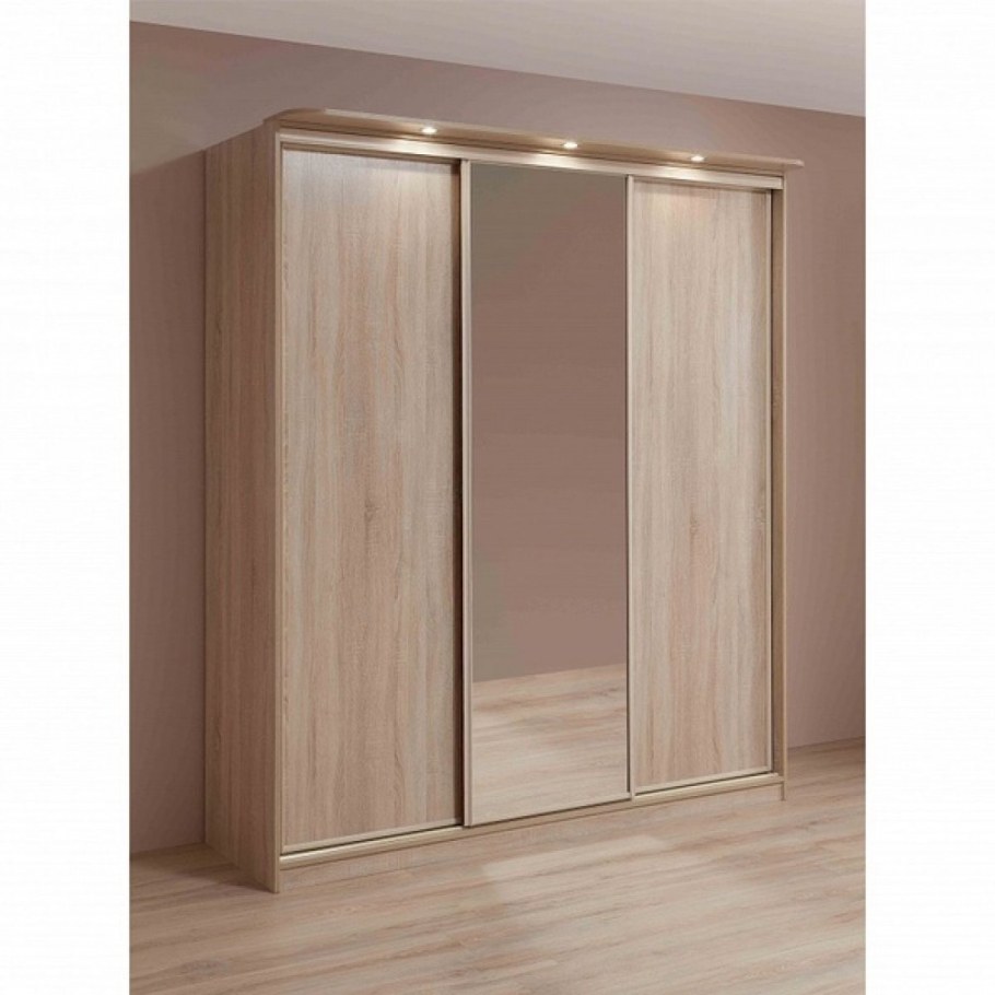 Шкаф купе ясень шимо светлый