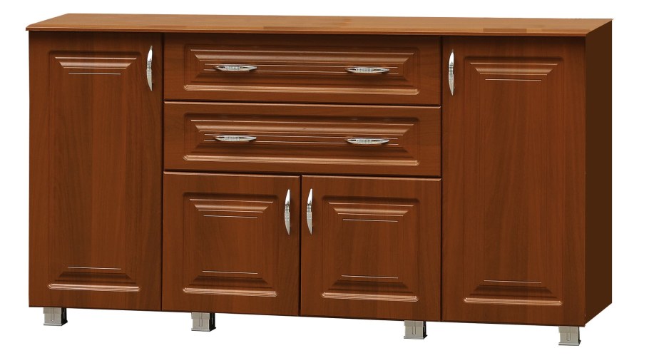 Комод Ричард 2.6 МДФ 100х86х42 итальянский орех