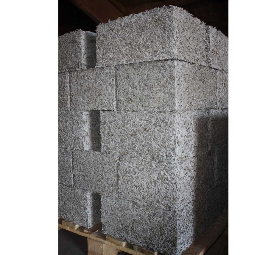 Арболит блок 300х400х600