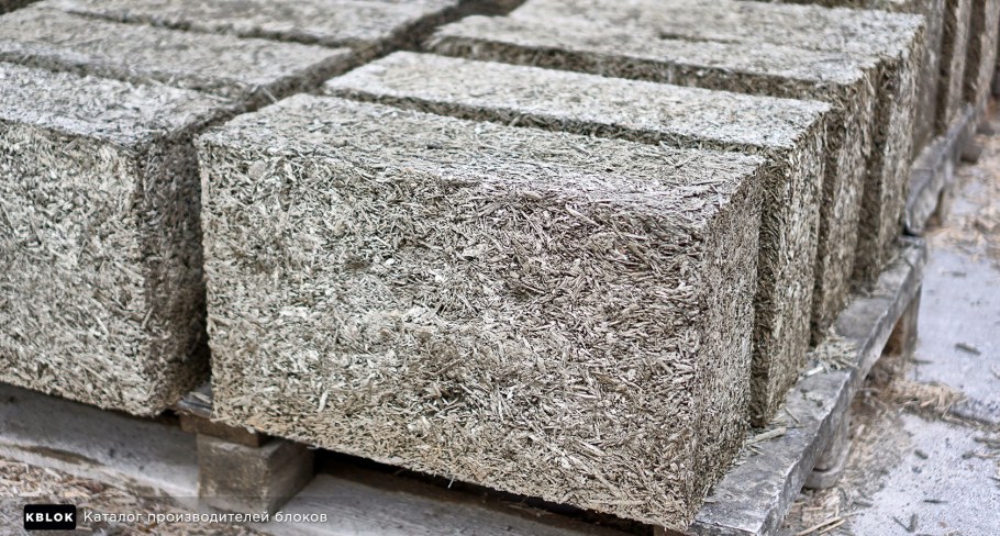 Арболит блок 300х400х600