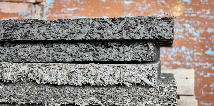 Арболитовые панели толщиной 40мм