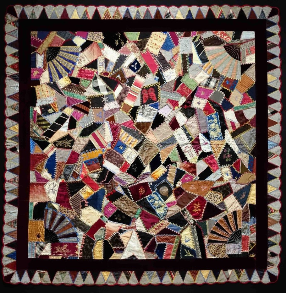 Лоскутное шитьё сумасшедший квилт