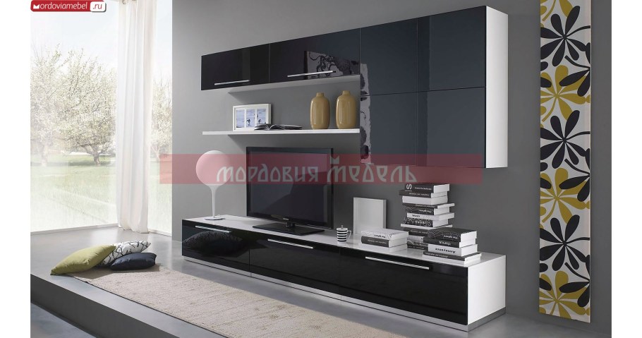 Современные стенки для гостиных