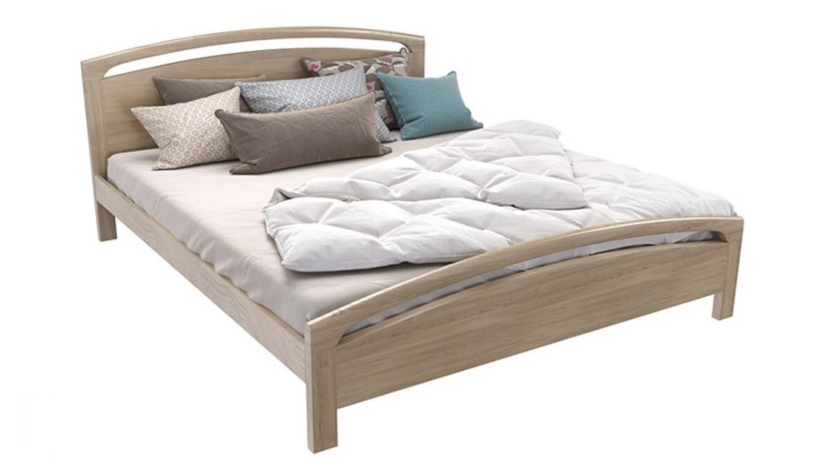 Кровать из массива Tiona Light Brown