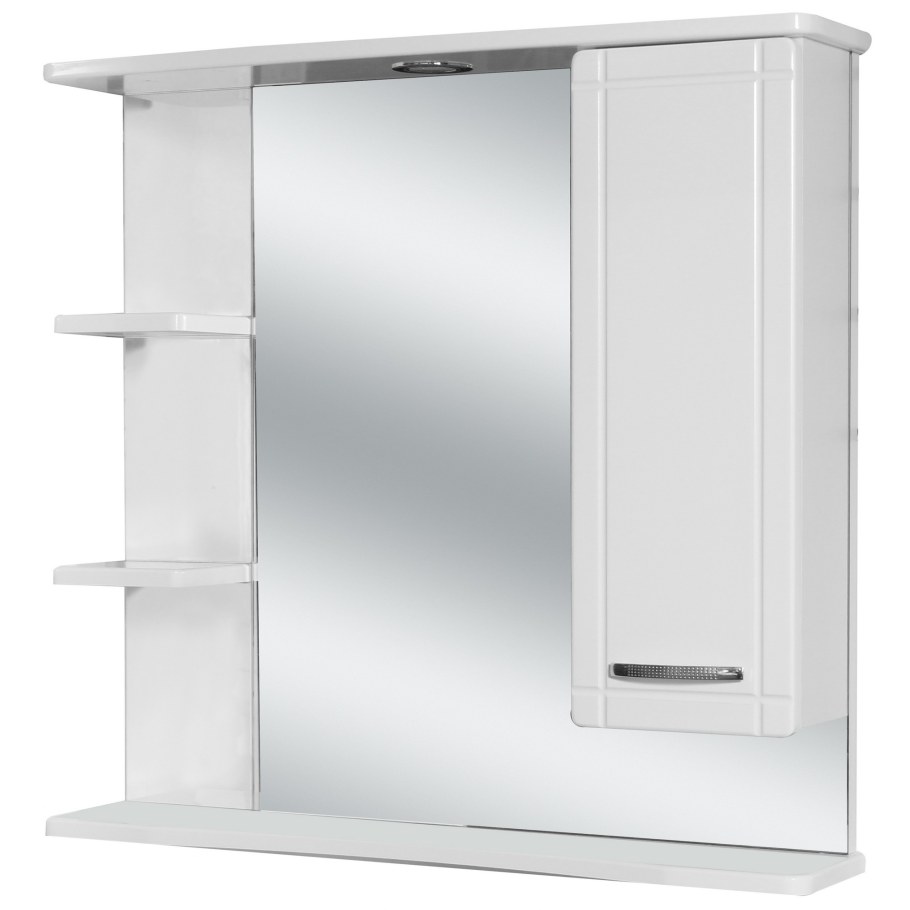 Шкаф зеркальный «Рома», 75 см