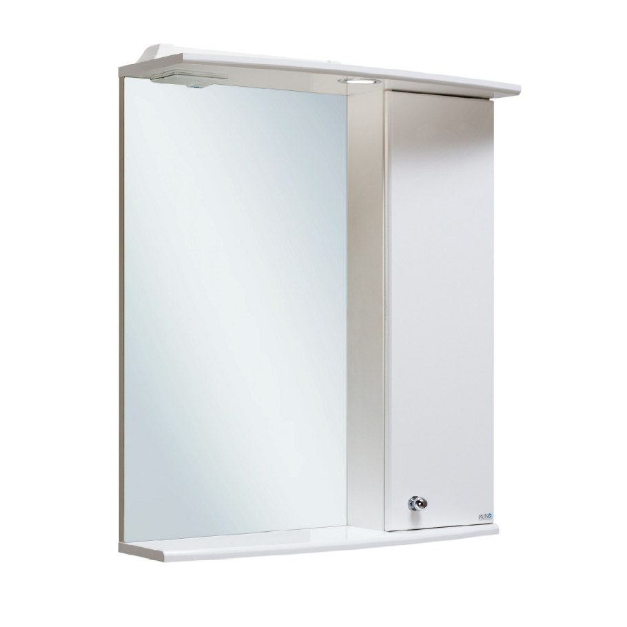 Зеркало-шкаф Runo Ирис 55 r