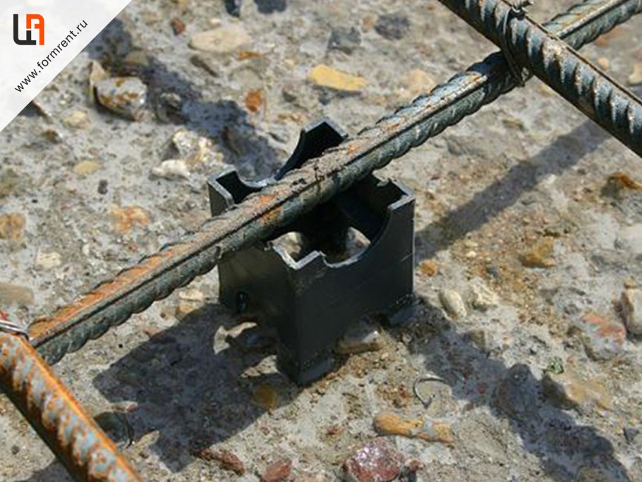 Фиксатор арматуры опора кубик 35 4-20