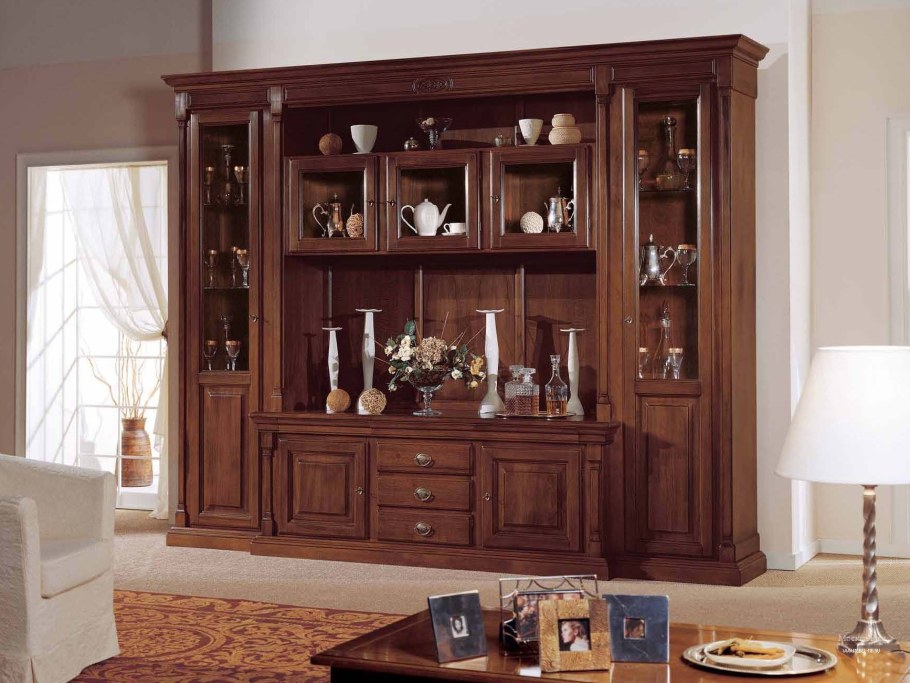 Витрина Вена 70 орех