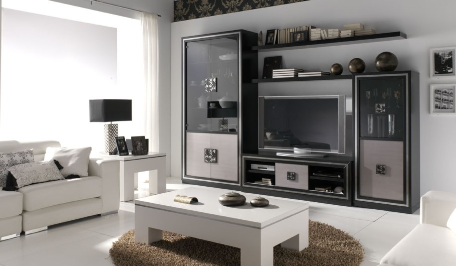 Мебельные стенки из массива дерева