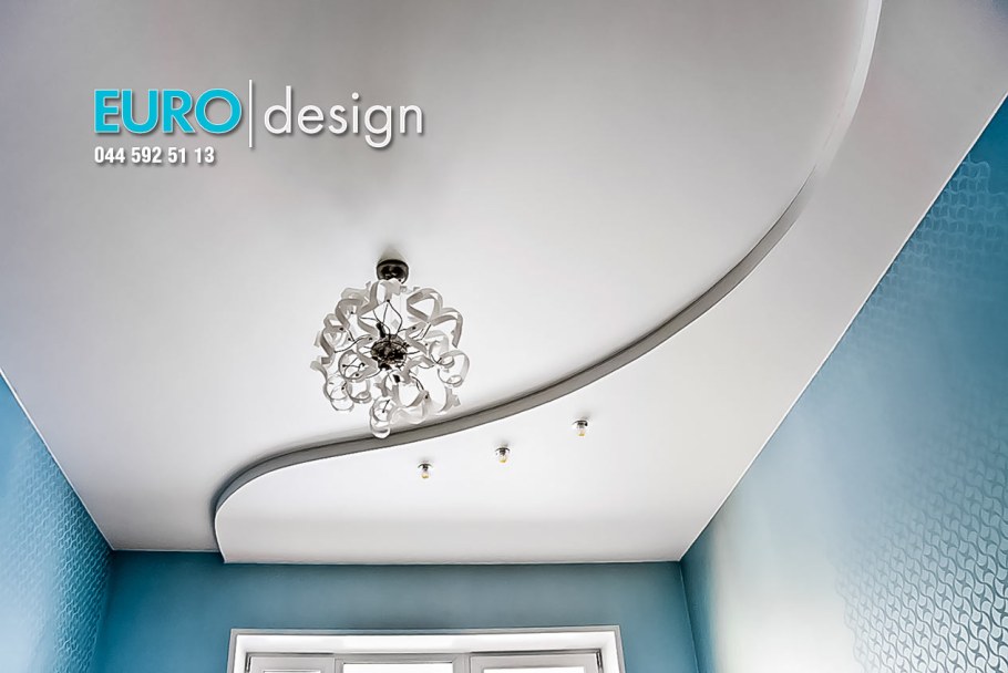 Многоуровневые натяжные потолки