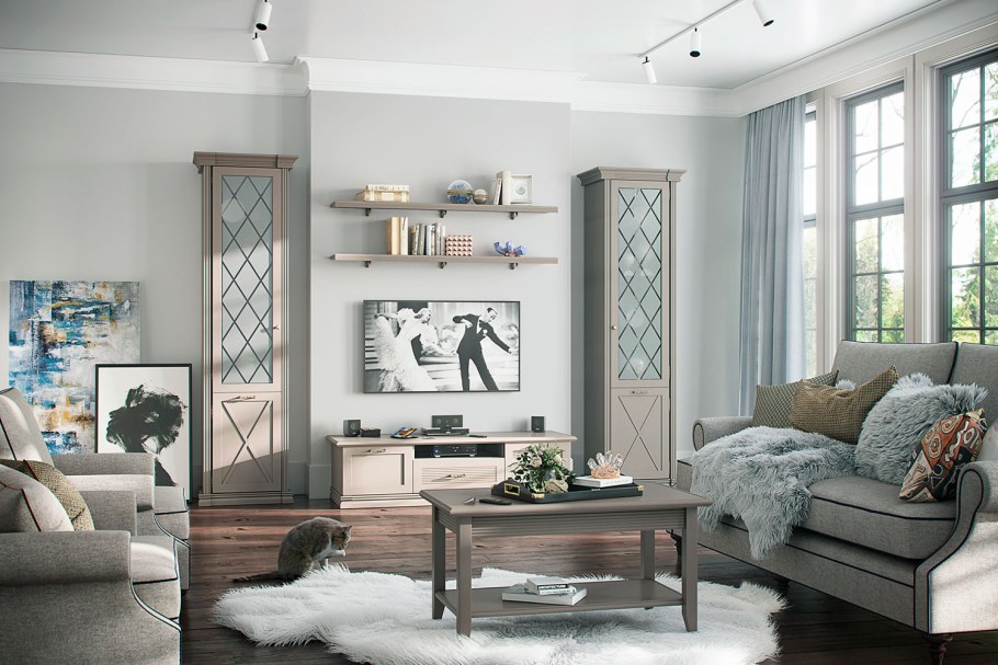 Гостиная Кантри Ангстрем