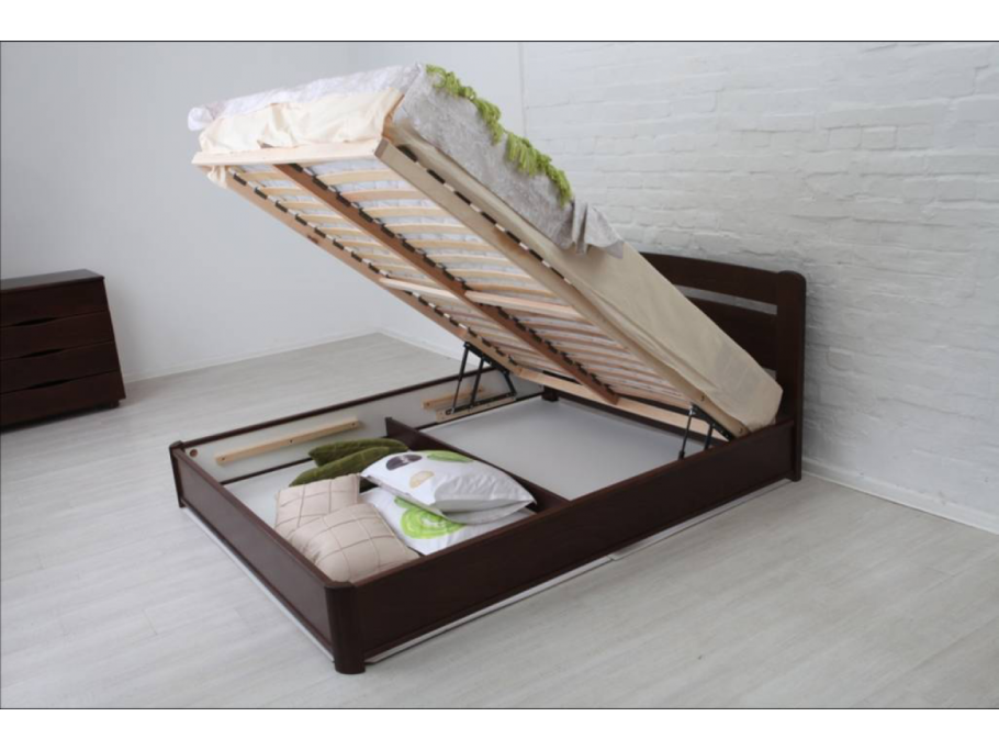 Кровать София с подъемным механизмом 160х200 Lamb Plum