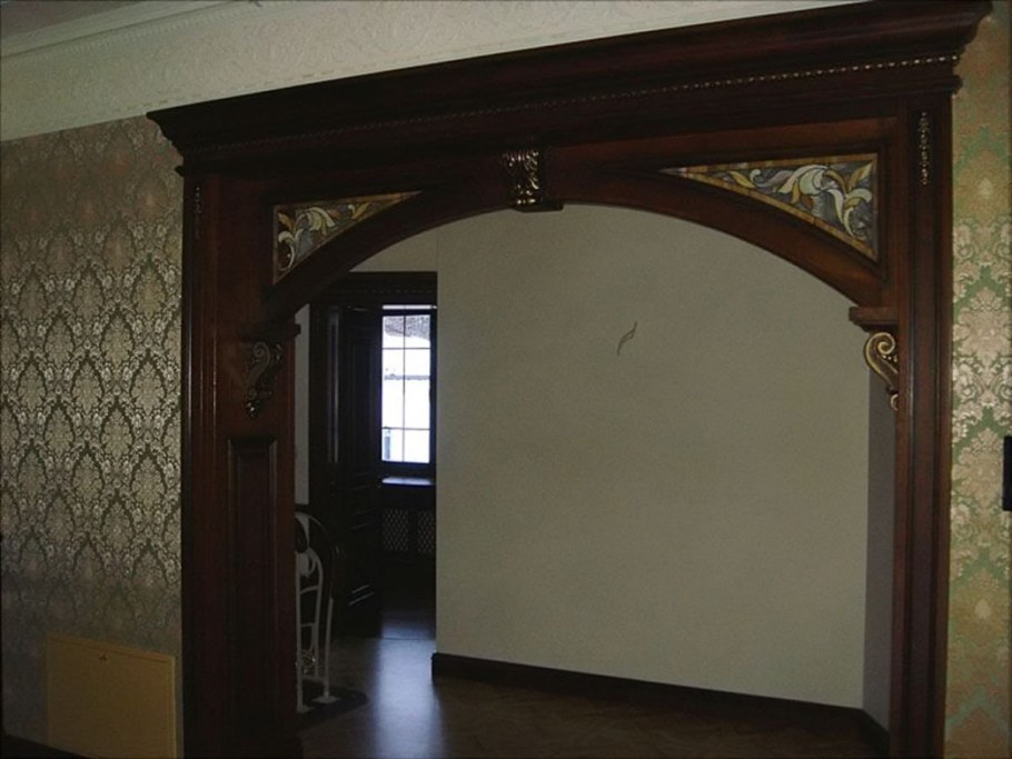 Деревянная арка