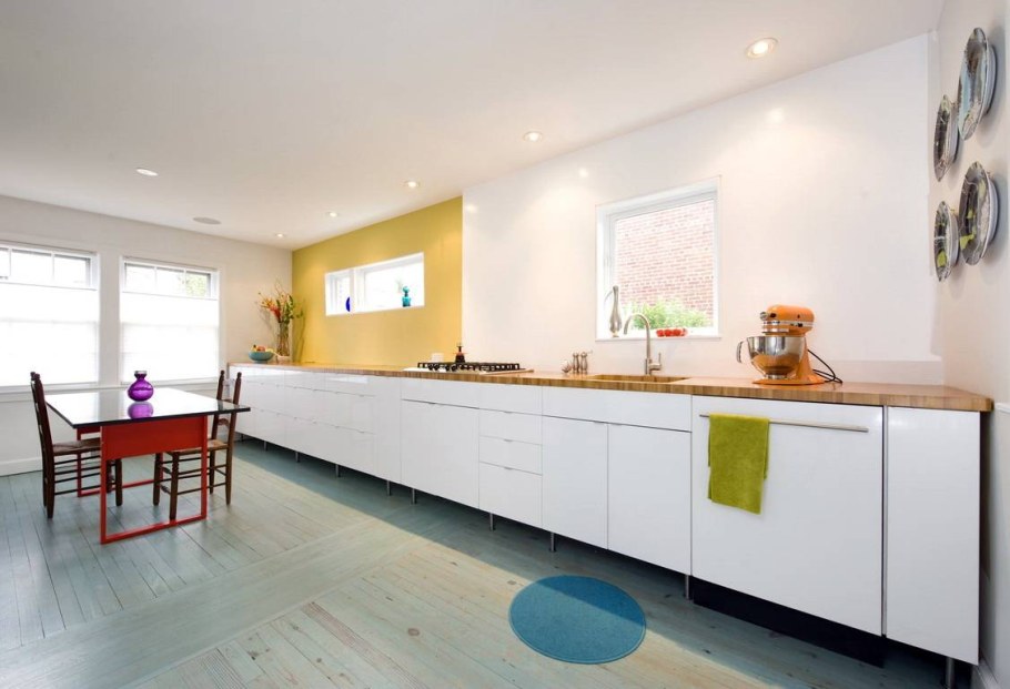 Гарнитур без верхних шкафов