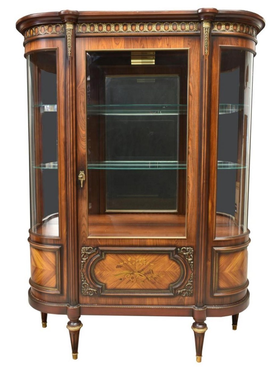 Угловая витрина Людовик XVI