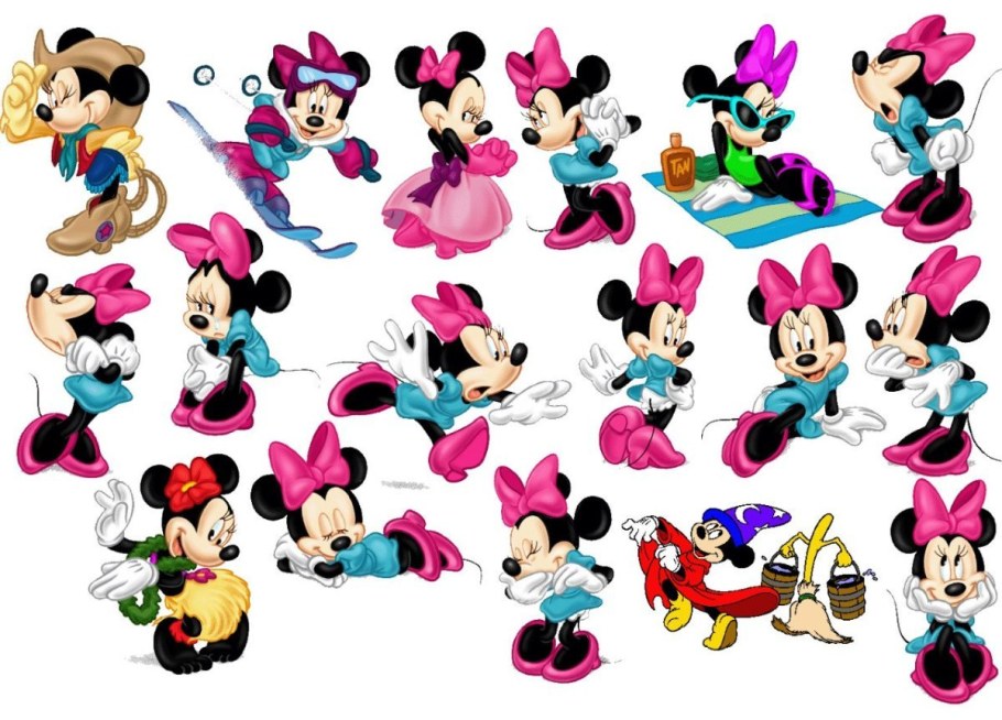 Наклейки Диснеевские герои