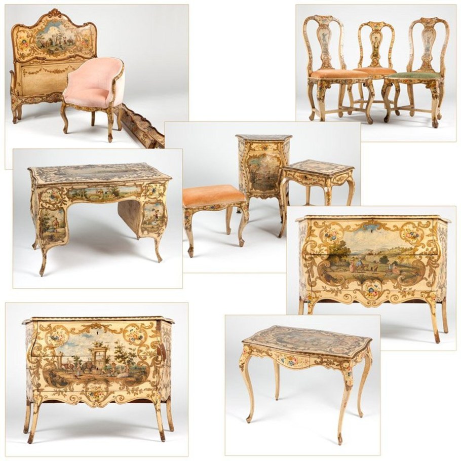 Названия мебели рококо