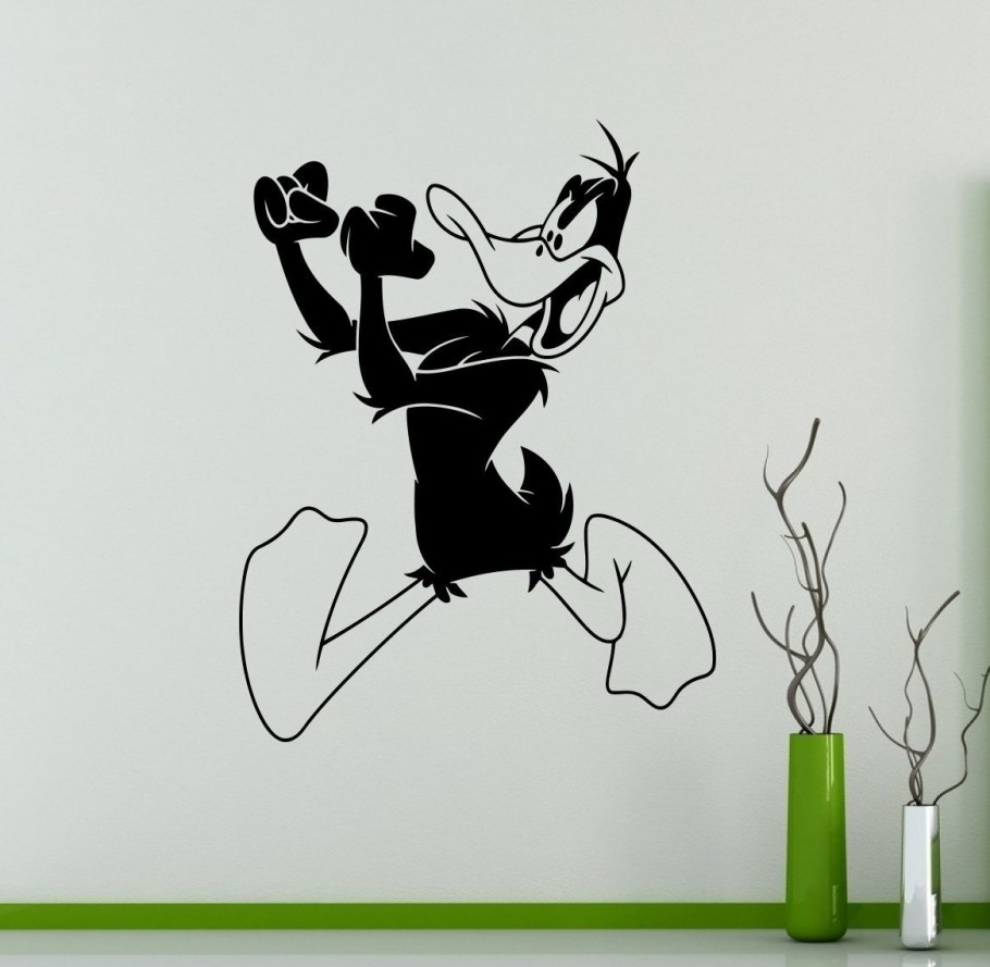 Наклейки на стену утка