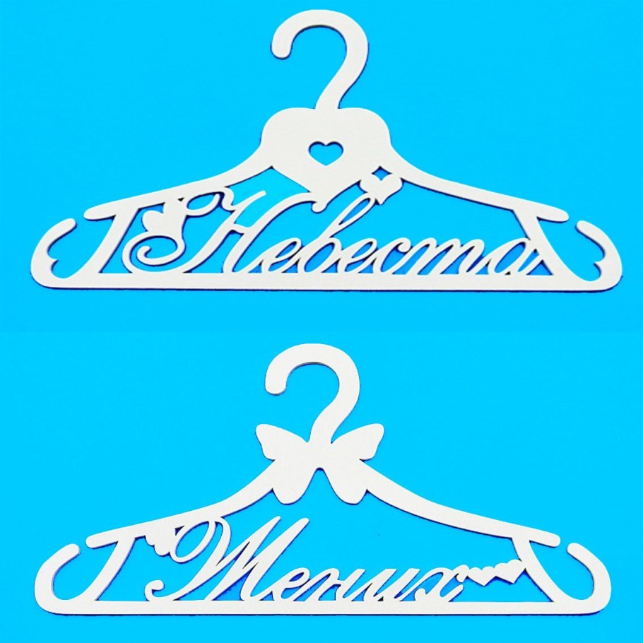 Желтые таблички вешалка